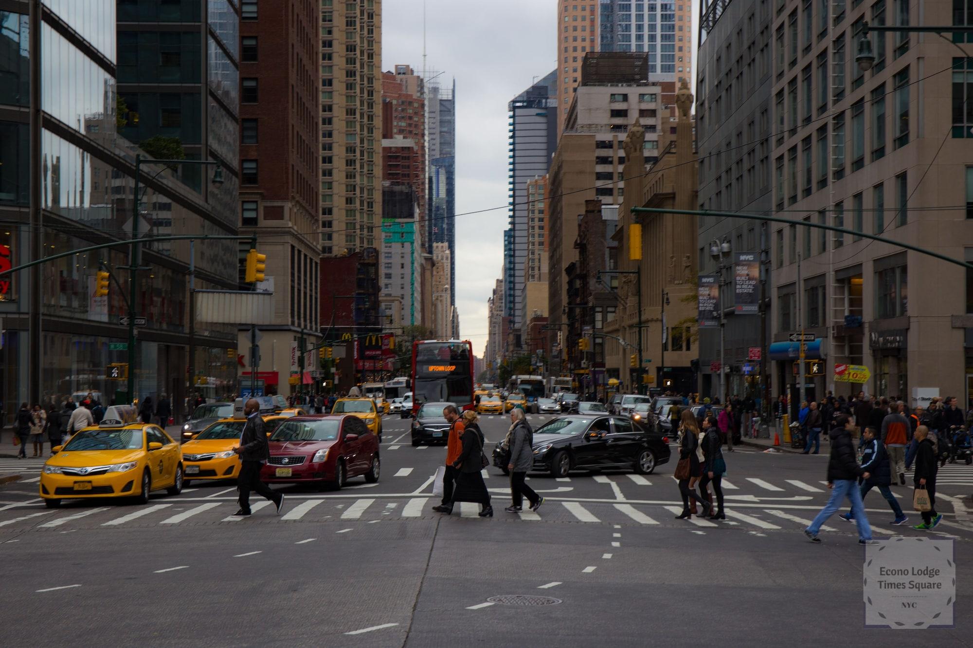 Econo Lodge Times Square New York Bagian luar foto